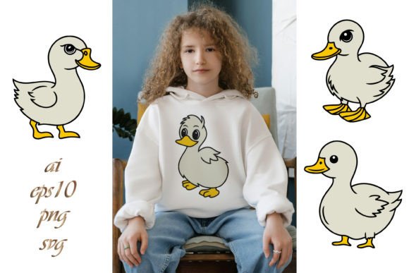 13 Doodle Duck Clipart: Quirky Icons for Creative Projects