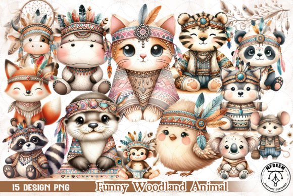 Bringing Whimsy to Your Projects: A Designer's Look at Funny Woodland Animal Clipart