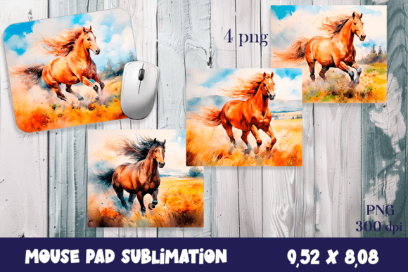 Farm Horse Sublimation Animal Mouse Pad: A Designer's Guide