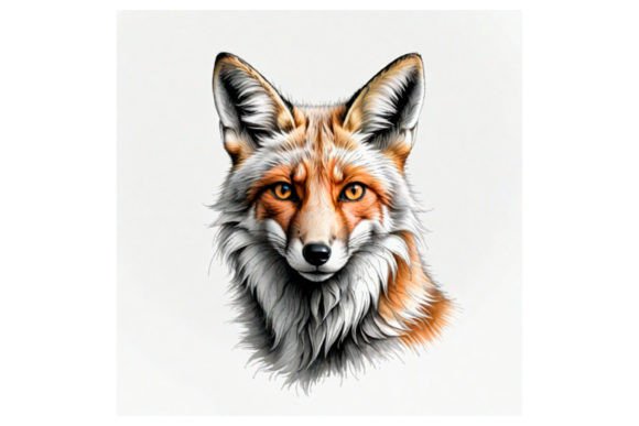 Fox Animal Pencil Art: A Timeless Creative Asset