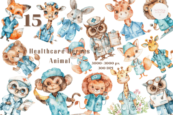 Healthcare Heroes Animal: A Typeface with Heart and Character