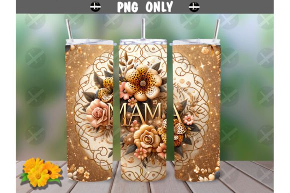 Transform Your Tumbler Line: The Mama Animal Print Floral Tumbler Wrap
