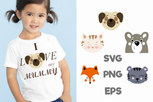 Unleash Cuteness with Baby Animal Faces Clipart