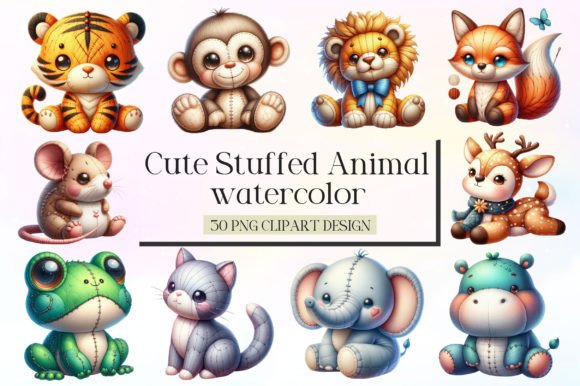 Unleashing Whimsy: A Guide to Cute Stuffed Animal Sublimation Clipart